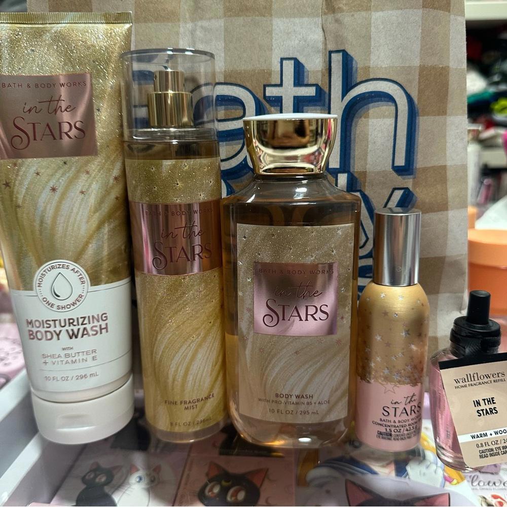 Bath and Body Works In The Stars Collection Set